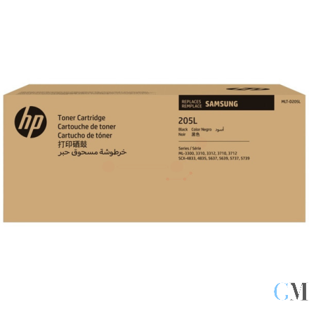 Original HP SU963A/MLT-D205L Tonerkartusche schwarz High-Capacity, 5.000 Seiten ISO/IEC 19752