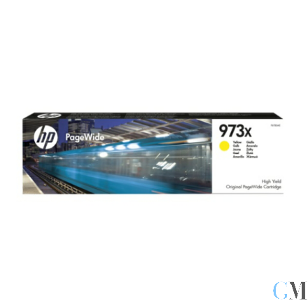 Original HP F6T83AE/973X Tintenpatrone gelb, 7.000 Seiten ISO/IEC 24711 86ml