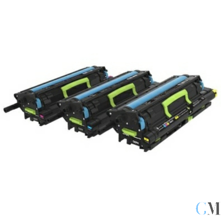 Original Lexmark 72K0FV0 Entwicklereinheit + Drum Unit C,M,Y return program, 300.000 Seiten