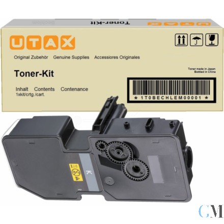 Original Utax 1T02R70UT0/PK-5015K Toner-Kit schwarz, 4.000 Seiten ISO/IEC 19752