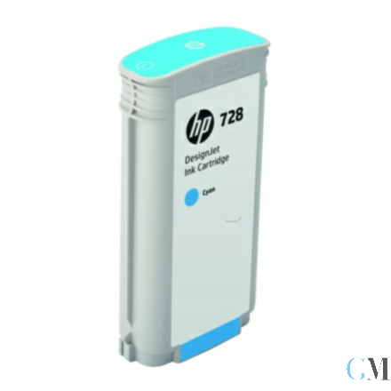 Original HP F9J67A/728 Tintenpatrone cyan 130ml