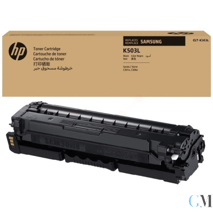 Original HP SU147A/CLT-K503L Tonerkartusche schwarz, 8.000 Seiten ISO/IEC 19798