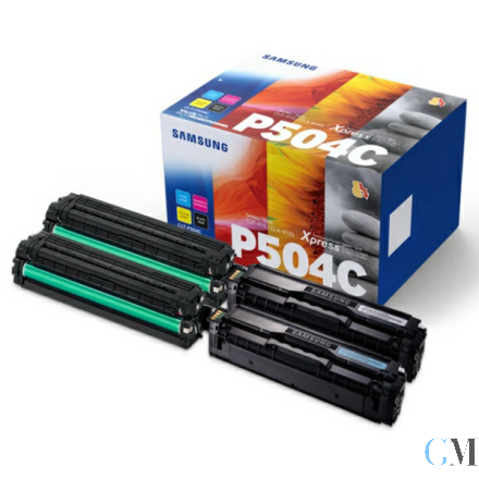 Original HP SU400A/CLT-P504C Tonerkartusche MultiPack Bk,C,M,Y 2500pg + 3x1800pg VE=4
