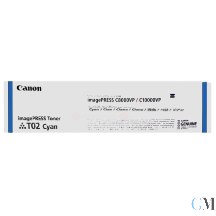 Original Canon 8530B001/T02 Toner cyan, 43.000 Seiten/5%