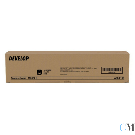 Original Develop A8DA1D0/TN-324K Toner schwarz, 28.000 Seiten
