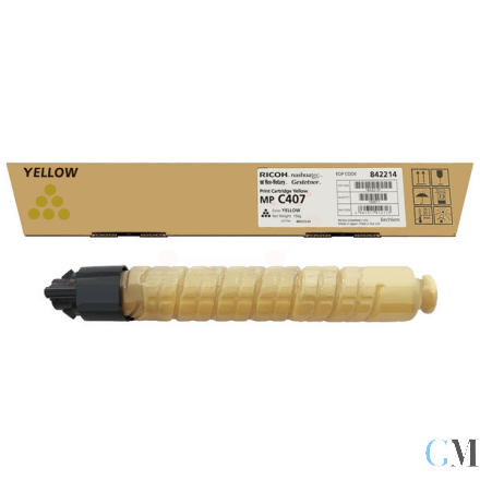 Original Ricoh 842214 Toner gelb, 8.000 Seiten/5%