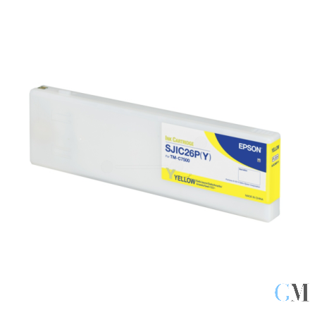 Original Epson C33S020621/SJIC-26-P-Y Tintenpatrone gelb 294,3ml