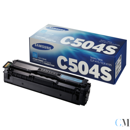 Original HP SU025A/CLT-C504S Tonerkartusche cyan, 1.800 Seiten ISO/IEC 19798