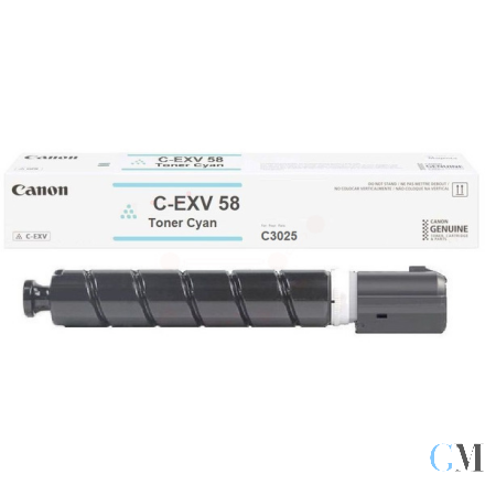 Original Canon 1395C002/C-EXV54 Toner cyan, 8.500 Seiten