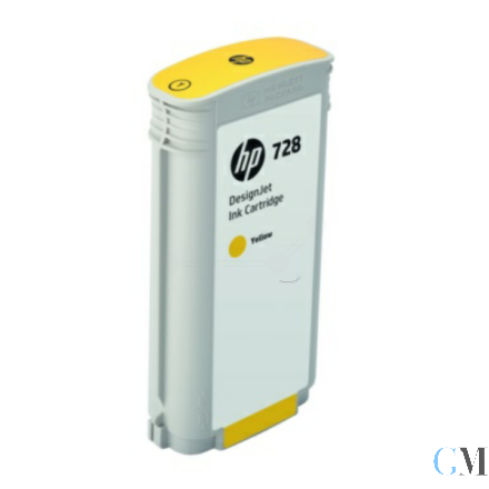 Original HP F9J65A/728 Tintenpatrone gelb 130ml