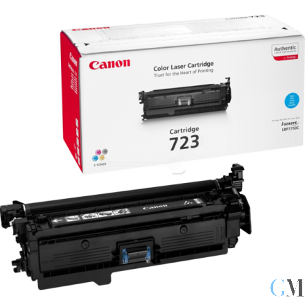 Original Canon 2643B011/723C Tonerkartusche cyan Contract, 8.500 Seiten