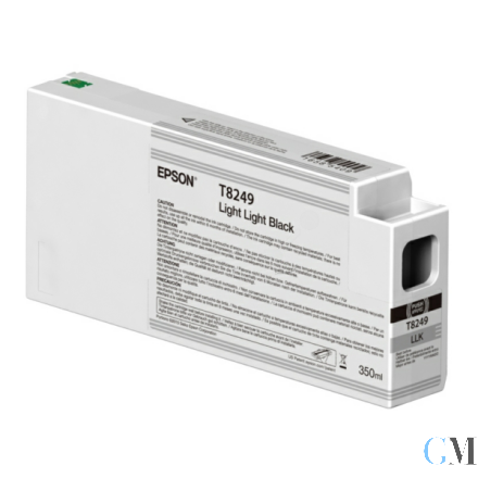 Original Epson C13T824900/T8249 Tintenpatrone schwarz hell hell 350ml