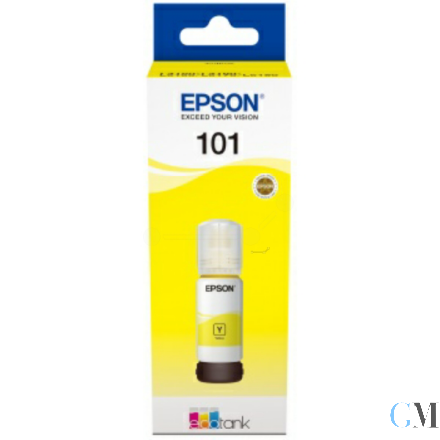 Original Epson C13T03V44A/101 Tintenflasche gelb 70ml