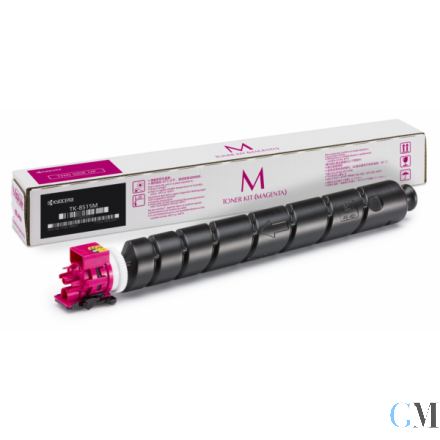 Original Kyocera 1T02NDBNL1/TK-8515M Toner-Kit magenta, 20.000 Seiten ISO/IEC 19798