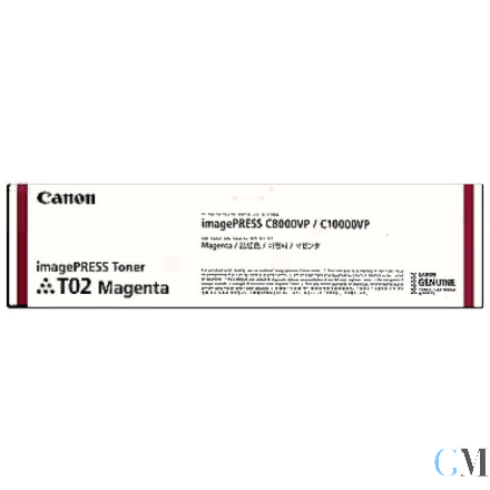 Original Canon 8531B001/T02 Toner magenta, 43.000 Seiten/5%
