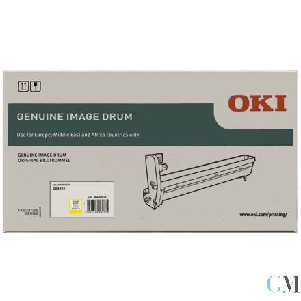 Original OKI 46438013 Drum Kit gelb, 30.000 Seiten