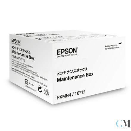 Original Epson C13T671200/T6712 Resttintenbehälter, 75.000 Seiten