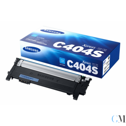 Original Samsung CLT-C404S/ELS/C404C Tonerkartusche cyan, 1.000 Seiten