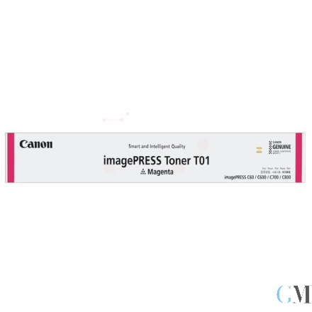 Original Canon 8068B001/T01 Toner magenta, 39.500 Seiten