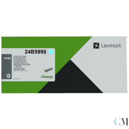 Original Lexmark 24B5995 Tonerkartusche cyan, 20.000 Seiten/5%