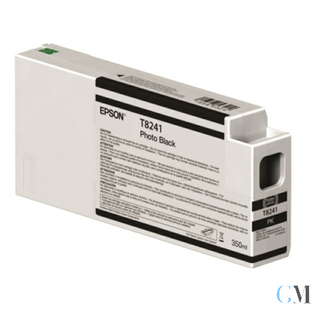 Original Epson C13T824100/T8241 Tintenpatrone schwarz foto 350ml