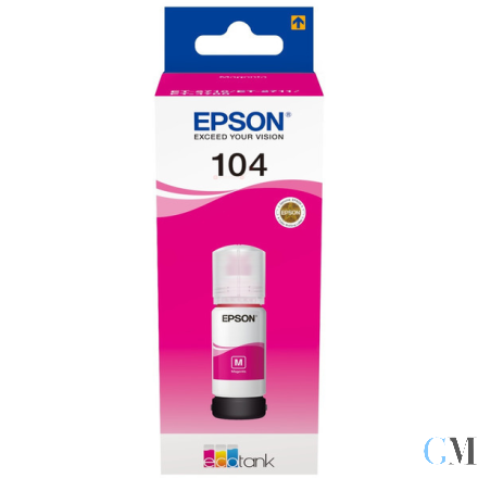 Original Epson C13T00P340/104 Tintenflasche magenta, 7.500 Seiten 65ml