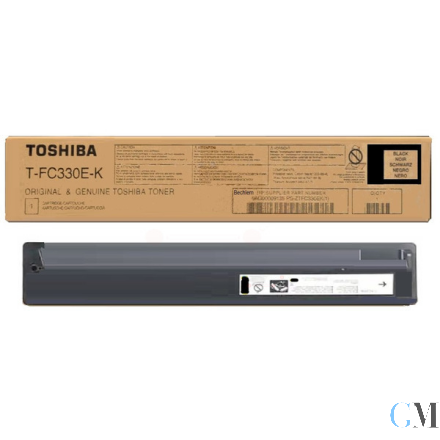 Original Toshiba 6AJ00000260/T-FC200EK Toner-Kit schwarz, 38.400 Seiten