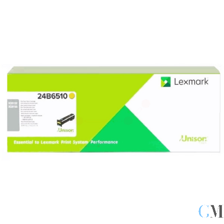 Original Lexmark 24B6510 Tonerkartusche gelb, 20.000 Seiten