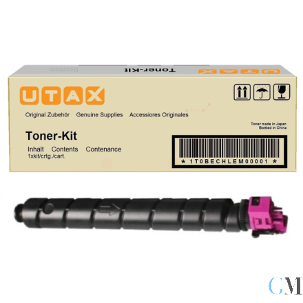 Original Utax 1T02RMBUT0/CK-8513M Toner-Kit magenta, 20.000 Seiten ISO/IEC 19798