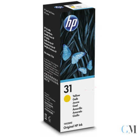 Original HP 1VU28AE/31 Tintenpatrone gelb, 8.000 Seiten 70ml