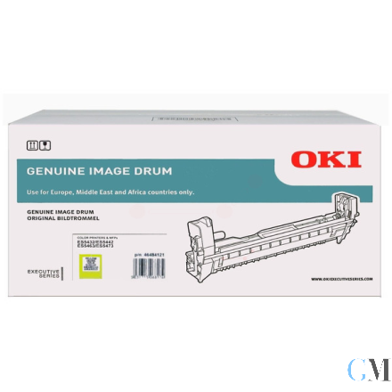 Original OKI 46484121 Drum Kit gelb, 30.000 Seiten ISO/IEC 19752