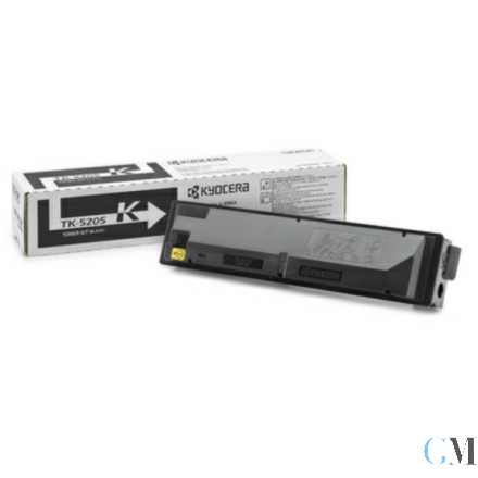 Original Kyocera 1T02R50NL0/TK-5205K Toner-Kit schwarz, 18.000 Seiten ISO/IEC 19798