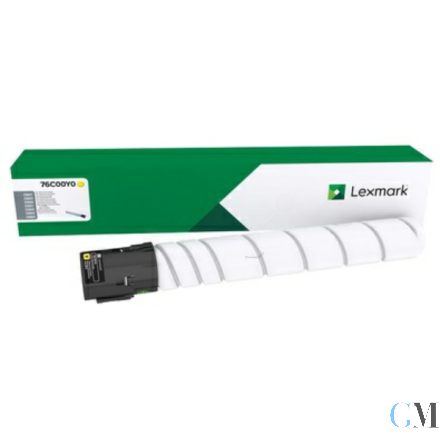 Original Lexmark 76C00Y0 Toner-Kit gelb, 11.500 Seiten ISO/IEC 19752