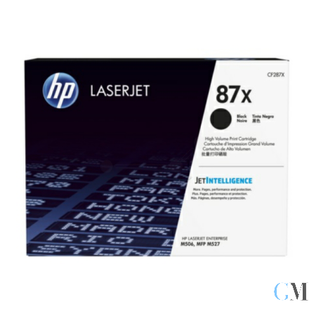 Original HP CF287X/87X Tonerkartusche High-Capacity, 18.000 Seiten ISO/IEC 19752