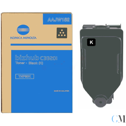 Original Konica Minolta AAJW152/TNP-80K Toner schwarz, 13.000 Seiten