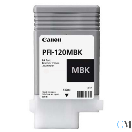 Original Canon 2884C001/PFI-120MBK Tintenpatrone schwarz matt 130ml