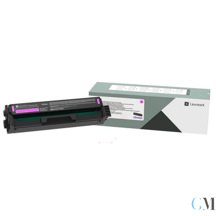 Original Lexmark 20N20M0 Tonerkartusche magenta return program, 1.500 Seiten ISO/IEC 19752