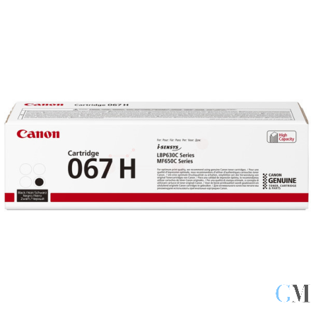 Original Canon 5106C002/067H Tonerkartusche schwarz High-Capacity, 3.130 Seiten ISO/IEC 19752