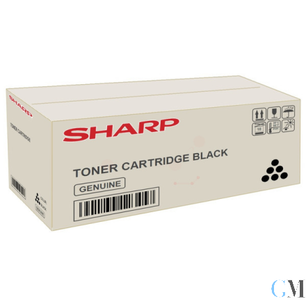Original Sharp MXC-52TB Toner-Kit schwarz, 25.000 Seiten ISO/IEC 19752