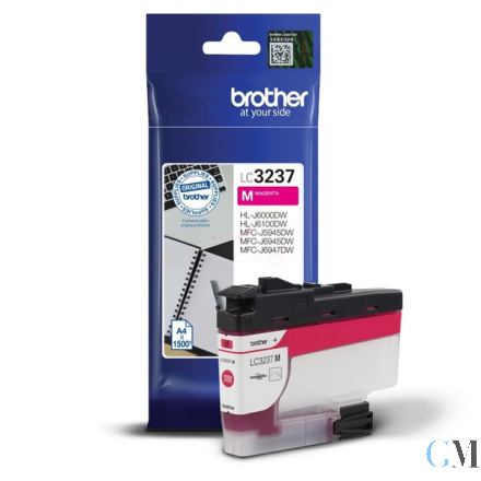 Original Brother LC-3237M Tintenpatrone magenta, 1.500 Seiten
