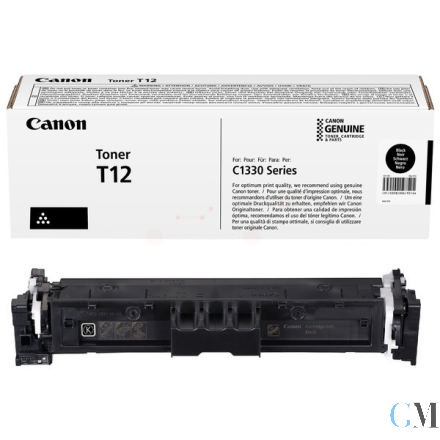 Original Canon 5098C006/T12 Tonerkartusche schwarz, 7.400 Seiten ISO/IEC 19752