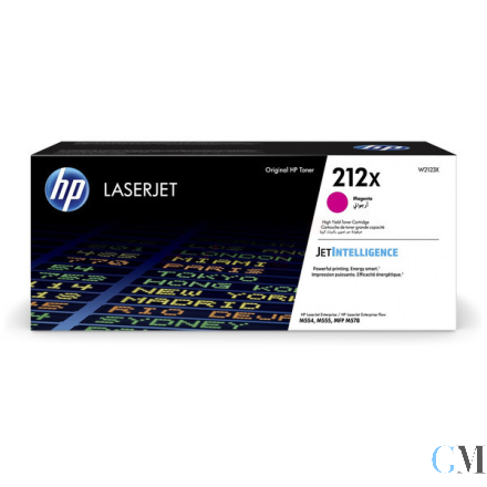Original HP W2123X/212X Tonerkartusche magenta, 10.000 Seiten ISO/IEC 19752