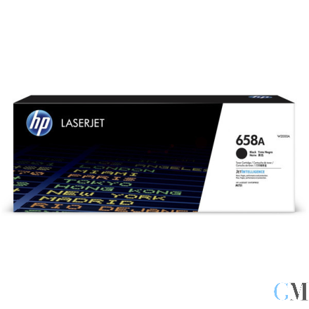 Original HP W2000A/658A Toner schwarz, 7.000 Seiten ISO/IEC 19752