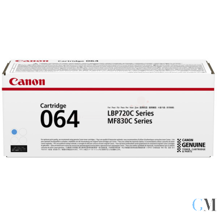 Original Canon 4935C001/064 Tonerkartusche cyan, 5.000 Seiten ISO/IEC 19752