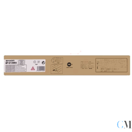 Original Sharp BP-GT20MA Toner-Kit magenta, 10.000 Seiten