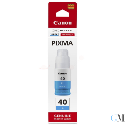 Original Canon 3400C001/GI-40C Tintenflasche cyan, 7.700 Seiten