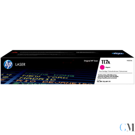 Original HP W2073A/117A Toner-Kit magenta, 700 Seiten ISO/IEC 19798
