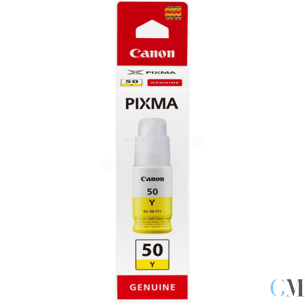 Original Canon 3405C001/GI-50Y Tintenflasche gelb, 7.700 Seiten ISO/IEC 19752 70ml
