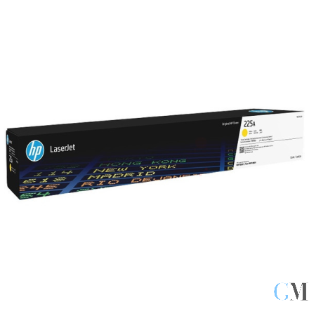 Original HP W2252A/225A Toner-Kit gelb, 40.000 Seiten ISO/IEC 19752