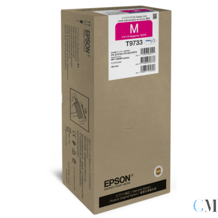 Original Epson C13T97330N/T9733 Tintenpatrone magenta, 22.000 Seiten 192.4ml